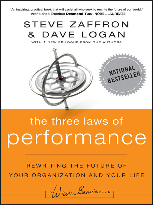 Title details for The Three Laws of Performance by Steve Zaffron - Wait list